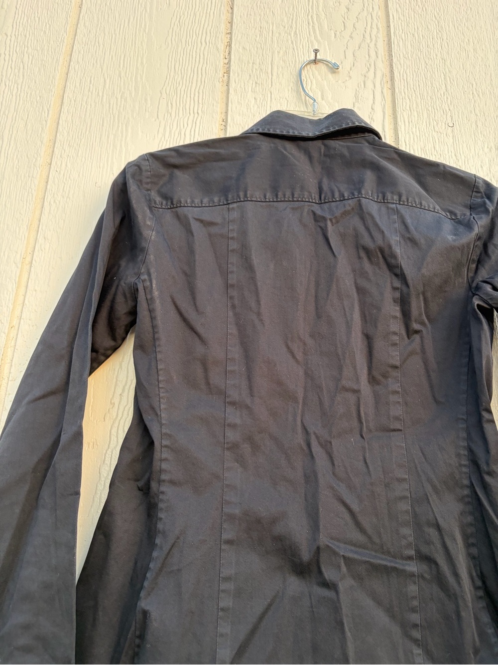 Banana Republic Black Button-Down Dress Shirt Women’s Size S - Picture 13 of 16